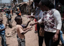 Trẻ em đường phố ở Kenya  (AFP or licensors)