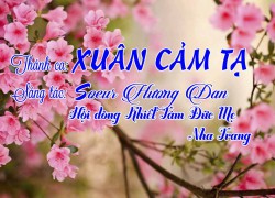 Thánh ca: Xuân Cảm tạ - Sr. Hương Đan