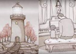 “Ngọn Hải Đăng” – Một phim hoạt hình ngắn tuyệt hay về tình cha
