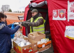 Caritas Ba Lan giúp người tị nạn Ucraina  (Credit Caritas Polonia)