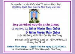 Ai tín Ông Cố Phêrô Nguyễn Châu Giang