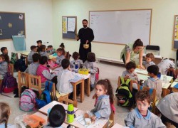 Một lớp học ở Liban