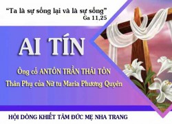 Ai tín của Ông Cố Antôn - Thân Phụ của nữ tu Maria Phương Quyên