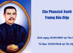 Cha Phanxicô Xaviê Trương Bửu Diệp sẽ được phong chân phước