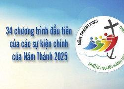 34 chương trình đầu tiên của các sự kiện chính của Năm Thánh 2025