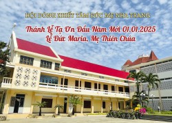 Thánh Lễ Tạ Ơn Đầu Năm Mới 01.01.2025 - Lễ Đức Maria, Mẹ Thiên Chúa - HD Khiết Tâm Đức Mẹ Nha Trang