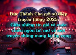 Đức Thánh Cha gởi sứ điệp truyền thông 2025: Giữa những tin giả và cuộc chiến ngôn từ, mơ về một truyền thông mang lại hy vọng