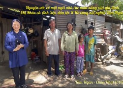 Nguyện ước có một ngôi nhà che mưa nắng...