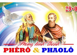 Ngày 29/6: Thánh Phêrô và Phaolô