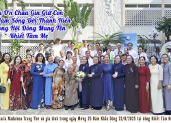 Tạ Ơn Chúa Gìn Giữ Con 25 Năm Sống Đời Thánh Hiến Trong Hội Dòng Mang Tên Khiết Tâm Mẹ