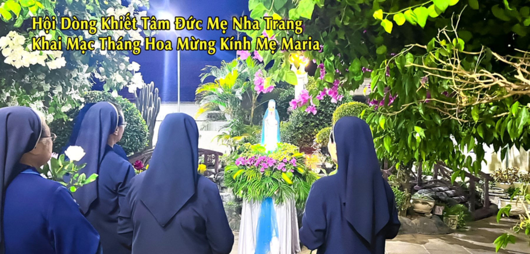 Khai Mạc Tháng Hoa Mừng Kính Mẹ Maria