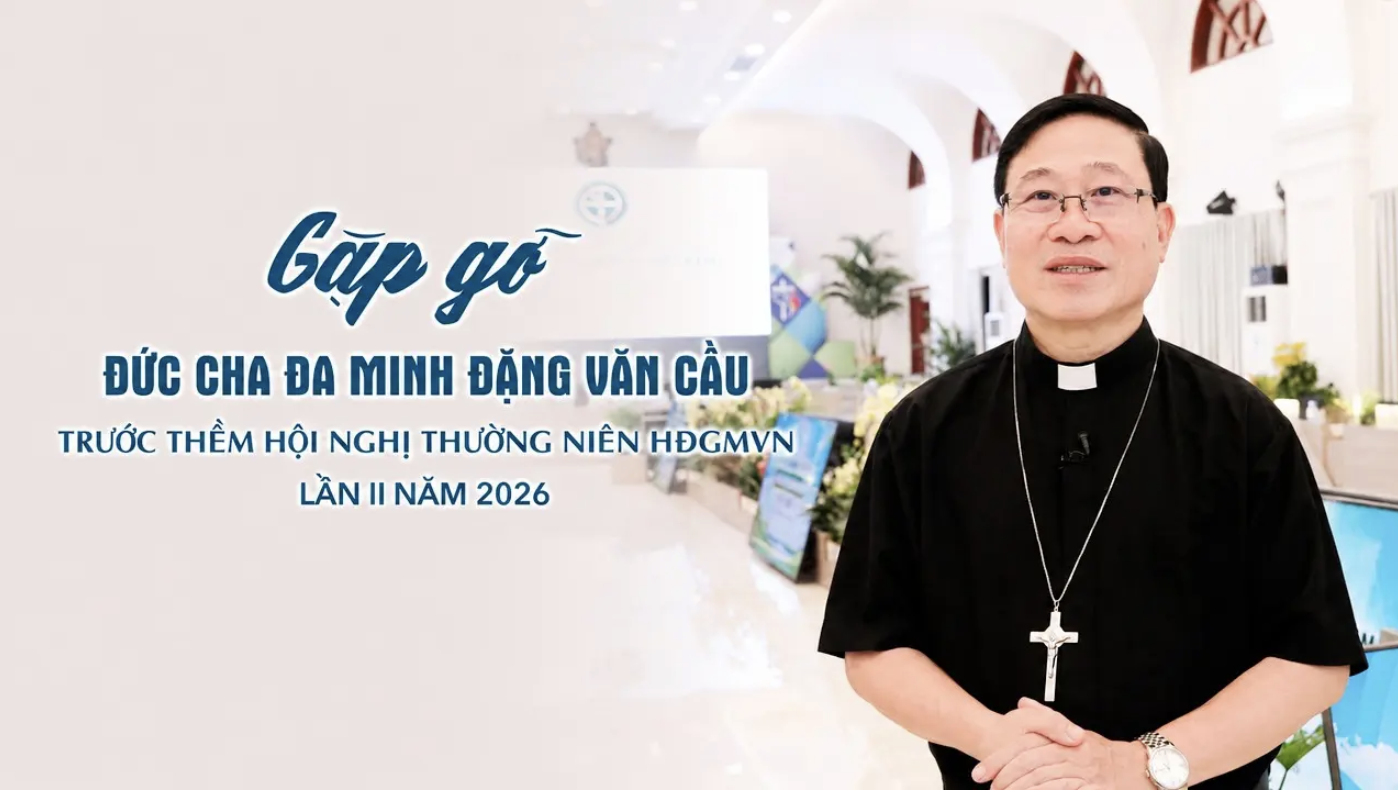 Gặp gỡ Đức cha Đa Minh Đặng Đức Cầu trước thềm Hội nghị Thường niên Hội đồng Giám mục Việt Nam kỳ II năm 2026