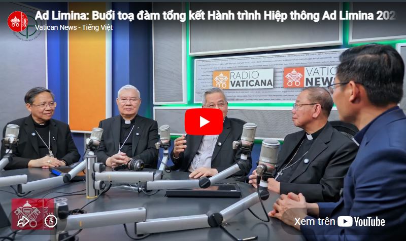 Buổi toạ đàm tổng kết Hành trình Hiệp thông Ad Limina 2026