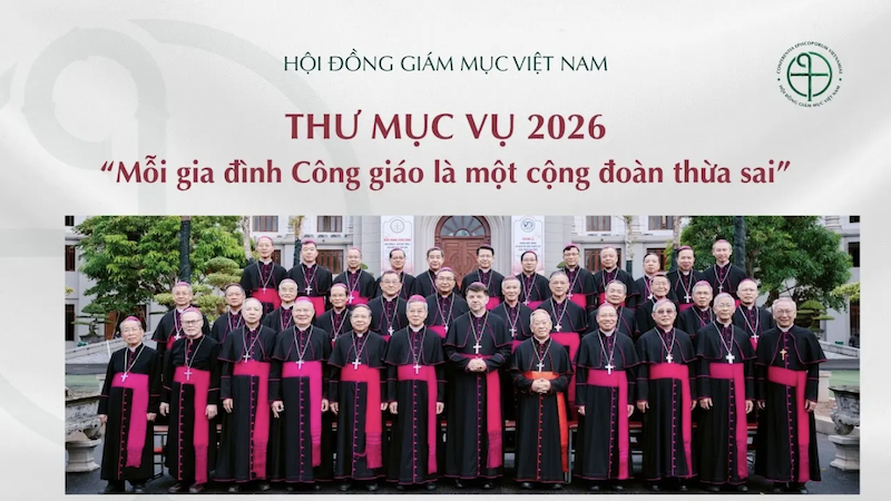 Thư Mục vụ năm 2026 của Hội đồng Giám mục Việt Nam - Mỗi gia đình Công giáo là một cộng đoàn thừa sai