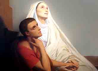 Thánh Mônica và Thánh Augustino