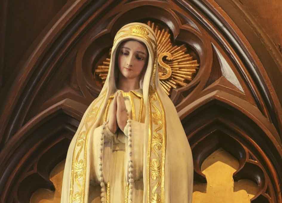 Lạy Đức Mẹ Maria, Đấng làm ma quỉ khiếp kinh, xin cầu cho chúng con!