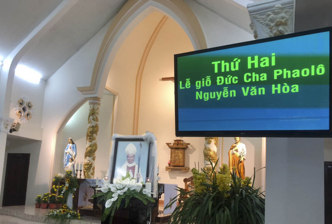 Lễ giỗ lần thứ 5 Đức Cha Phaolô Nguyễn Văn Hòa tại Hội dòng