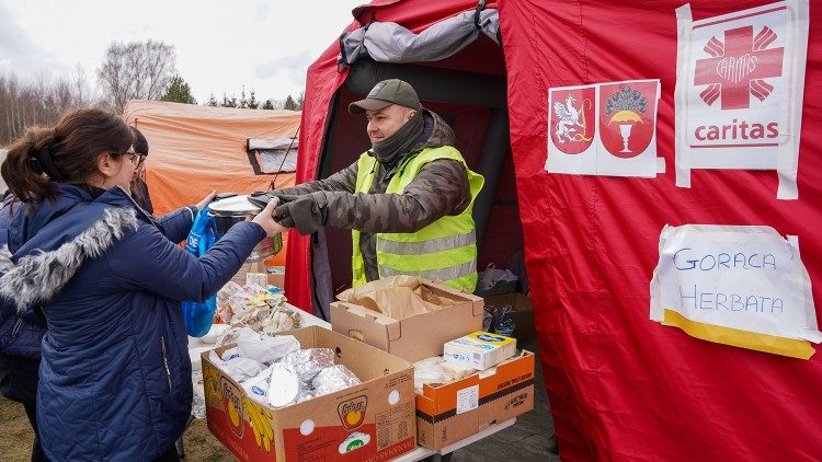 Caritas Ba Lan giúp người tị nạn Ucraina  (Credit Caritas Polonia)