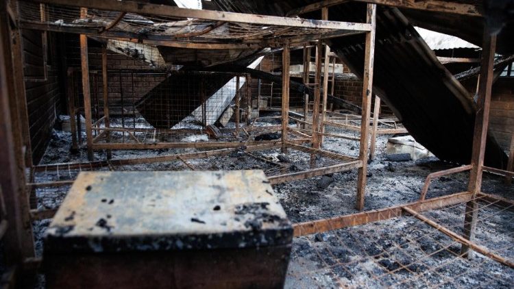Ký túc xá của trường học ở Uganda, nơi 42 học sinh bị sát hại  (ANSA)
