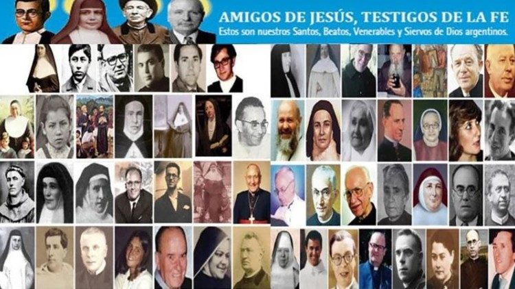 Các Thánh, Chân Phước, Đấng Đáng kính và Tôi tớ Chúa của Argentina