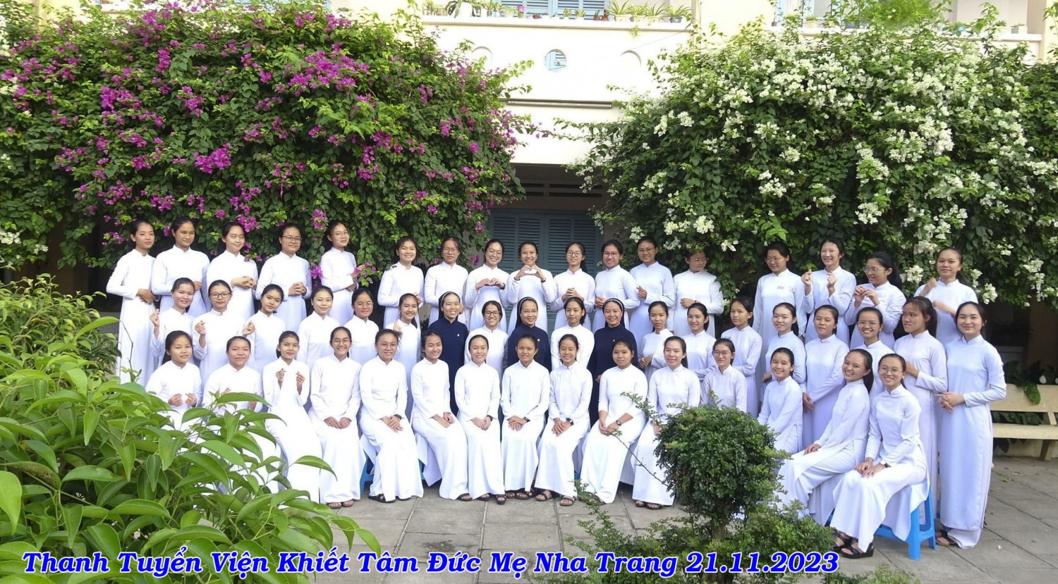 Thanh Tuyển Viện Khiết Tâm Đức Mẹ Mừng Bổn Mạng Lễ Mẹ Dâng Mình 2023