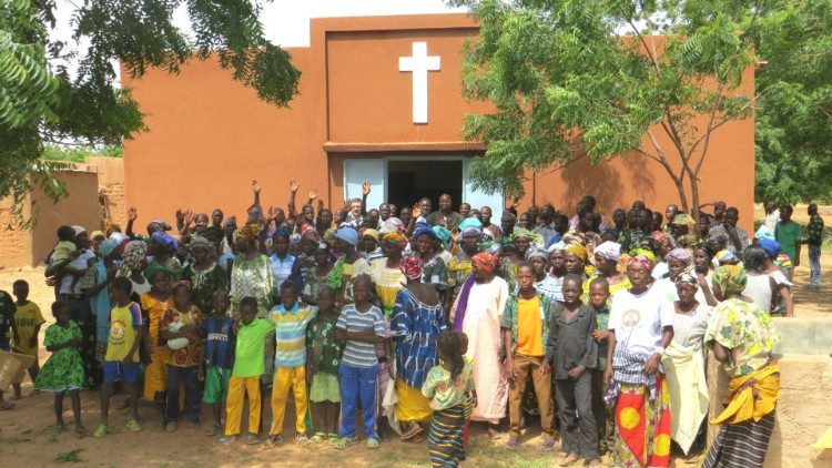 Một nhà thờ ở Burkina Faso