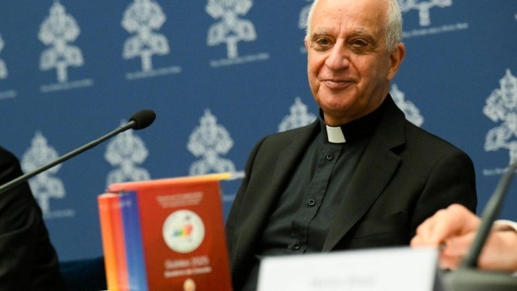 Đức Tổng Giám mục Rino Fisichella   Trưởng ban tổ chức Năm Thánh 2025  (ANSA)