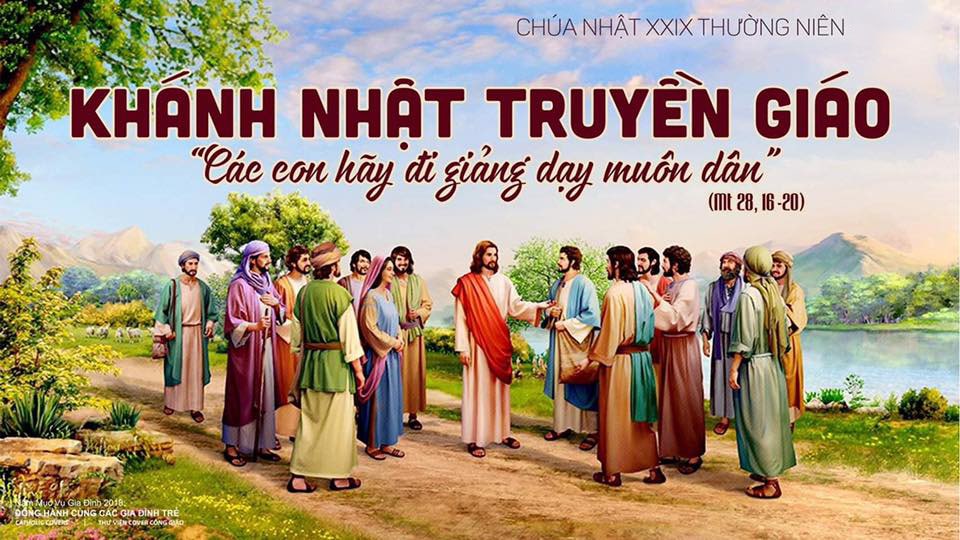 Chúa Nhật XXIX Thường Niên Năm B - Chúa Nhật Truyền Giáo