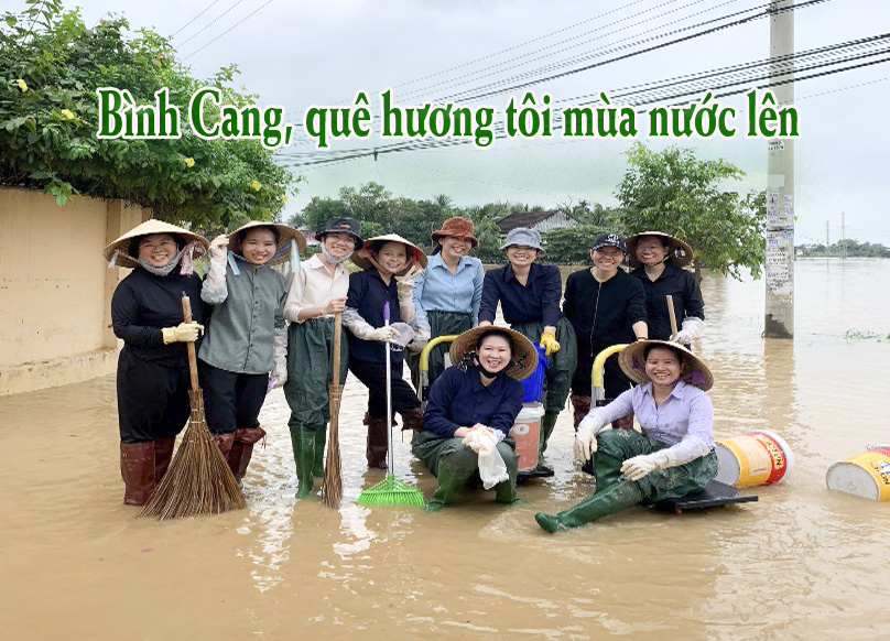 Bình Cang, quê hương tôi mùa nước lên