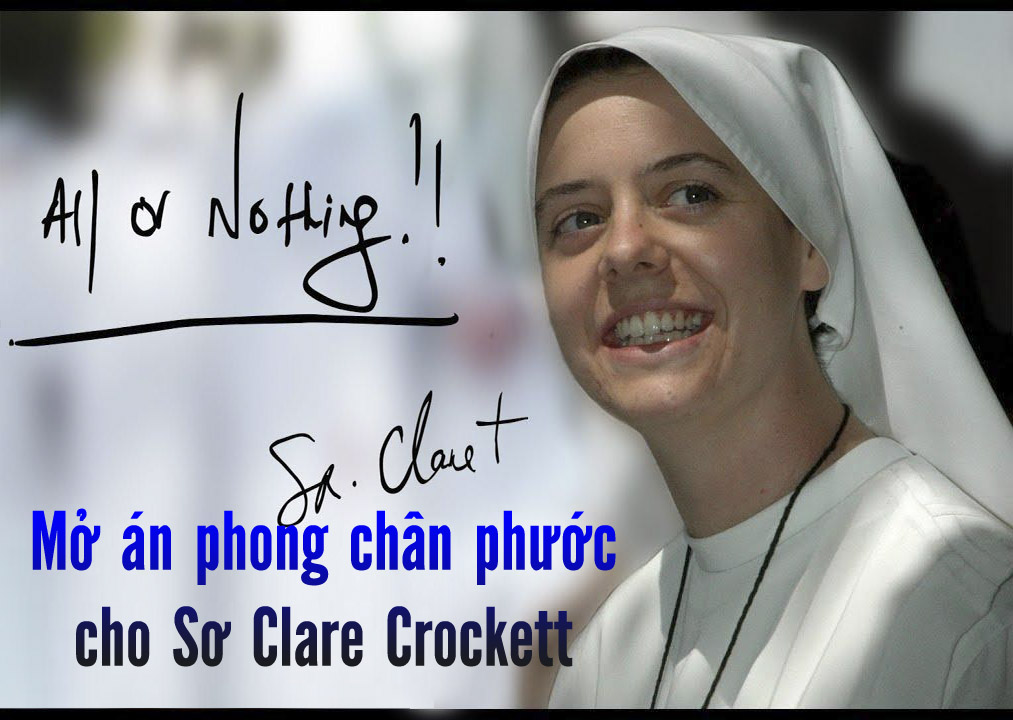 Mở án phong chân phước cho Sơ Clare Crockett