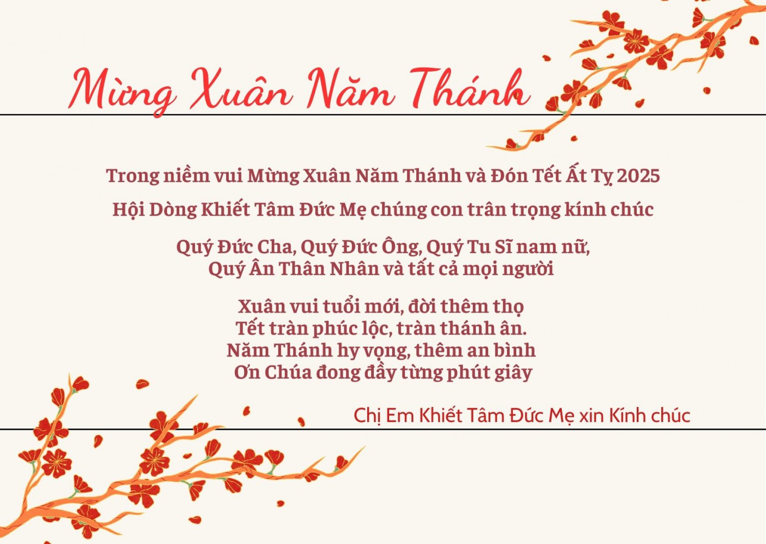 Chúc Mừng Xuân Ất Tỵ 2025