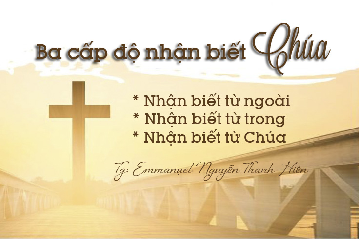 Ba cấp độ nhận biết Chúa