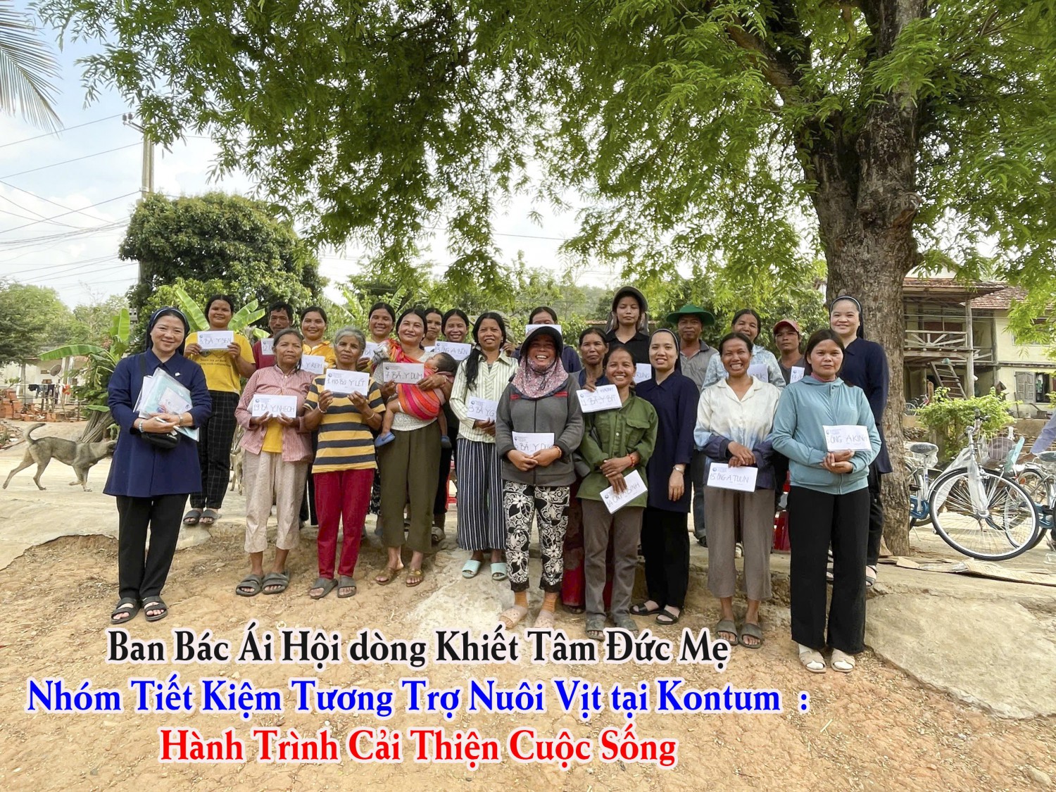 Nhóm Tiết Kiệm Tương Trợ Nuôi Vịt tại Kontum Của Ban Bác Ái Hội dòng Khiết Tâm Đức Mẹ : Hành Trình Cải Thiện Cuộc Sống