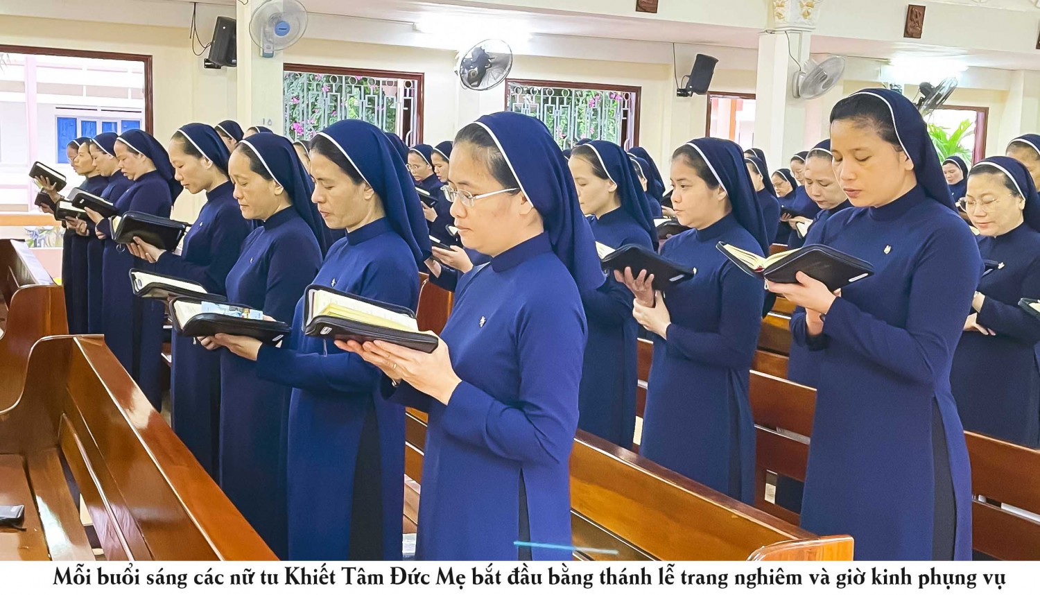 Bầu Khí Thánh Thiêng Bên Chúa Của Chị Em Khiết Tâm Trong Những Ngày Tĩnh Tâm