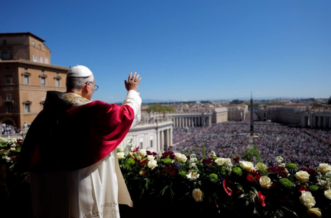Sứ điệp Urbi et Orbi (5/4): Sức mạnh của Đức Kitô phục sinh hoàn toàn phi bạo lực - Vatican News