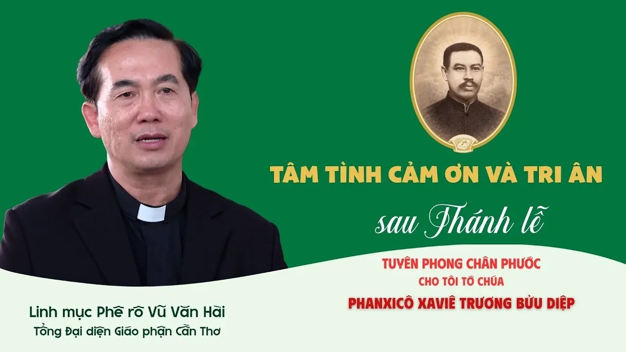 Phỏng vấn sau lễ Tuyên phong Chân Phước cho Cha Phanxicô Xaviê Trương Bửu Diệp: Những tâm tình đặc biệt