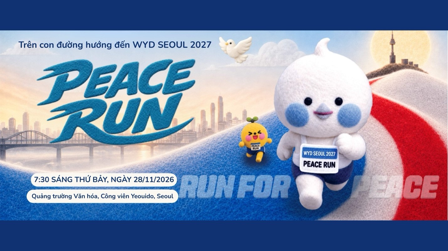Peace Run: Cùng chạy về phía hòa bình với WYD 2027