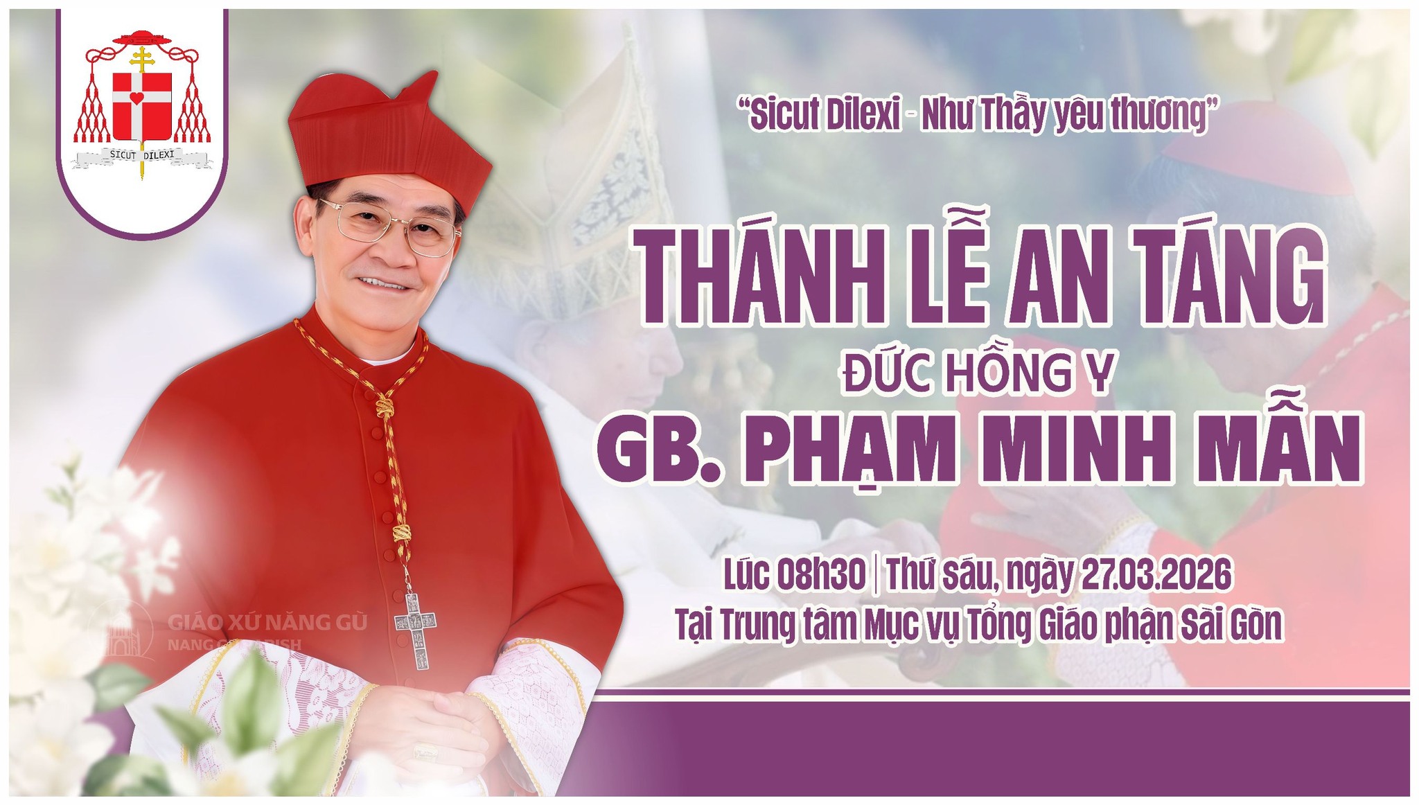 Tang lễ Đức Hồng Y Gioan Baotixita - Nhịp Sống Giáo Hội Việt Nam số 67 (23/3/2026 - 30/3/2026)